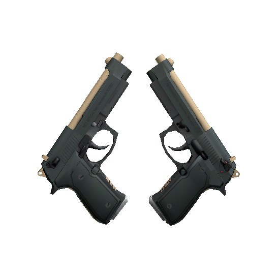 双持贝瑞塔 | 雇佣兵 (略有磨损)