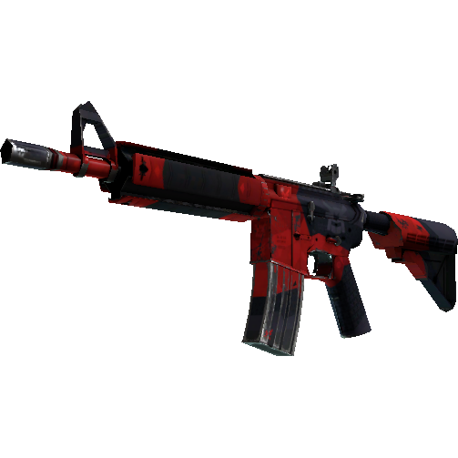 M4A4（StatTrak™） | 杀意大名 (久经沙场)