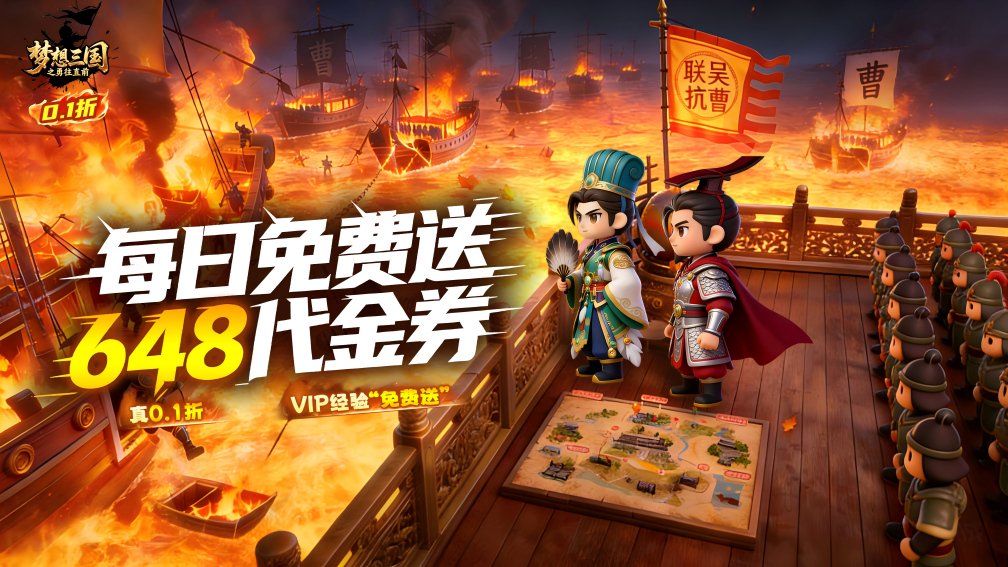 梦想三国之勇往直前-送输出武将自选