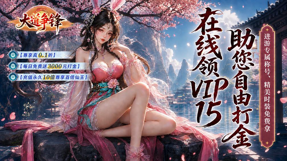大道争锋-0充送VIP15
