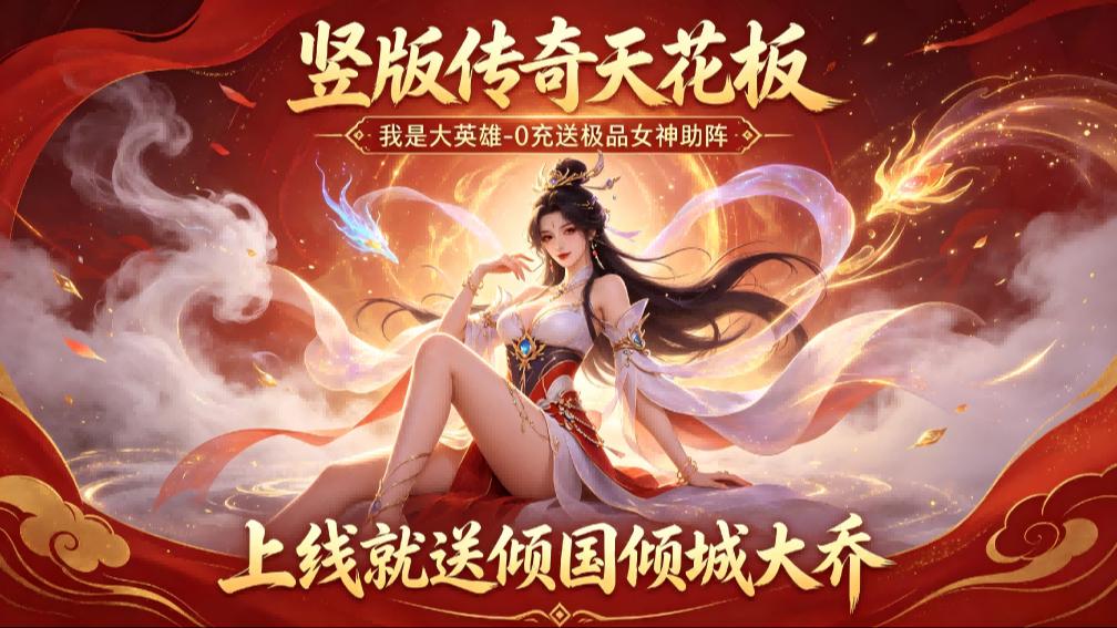 我是大英雄-0充送极品女神