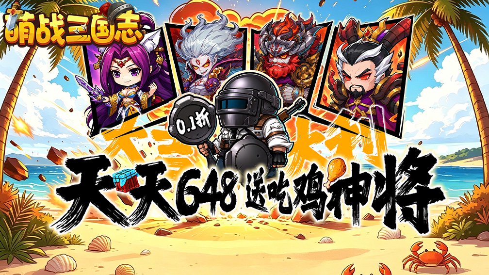 萌战三国志-送SSR武将