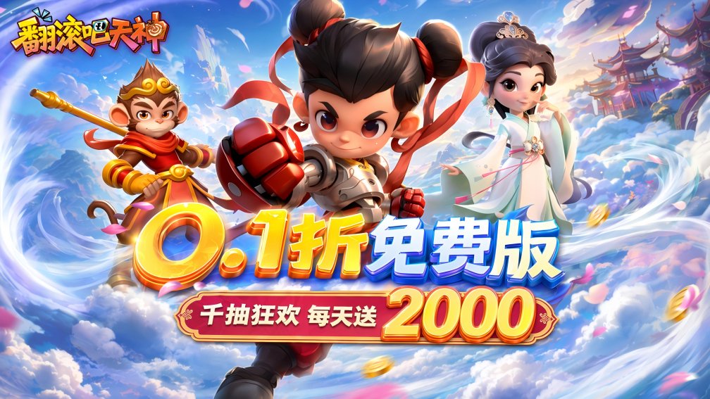 翻滚吧天神-登录送千抽