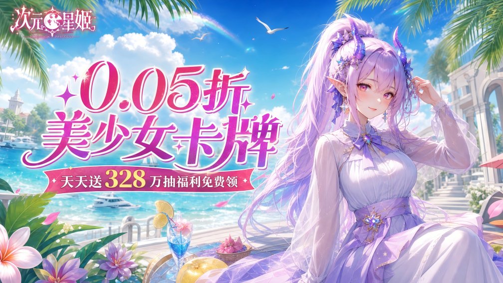 次元星姬-0充送SSR英雄