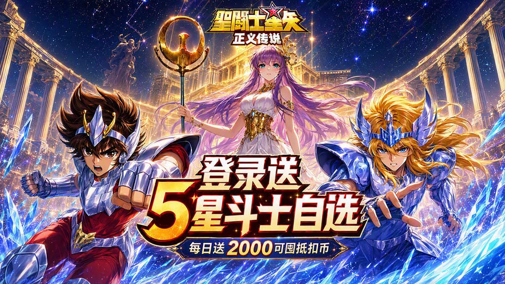 圣斗士星矢:正义传说-送5星斗士
