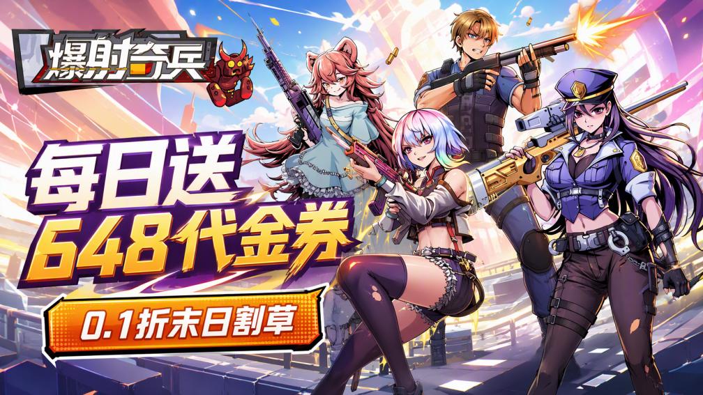 爆射奇兵-SSR英雄0元购