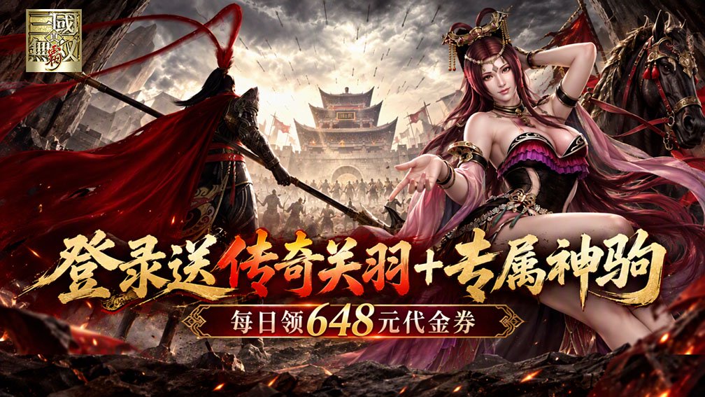 真·三国无双 霸-送传奇关羽